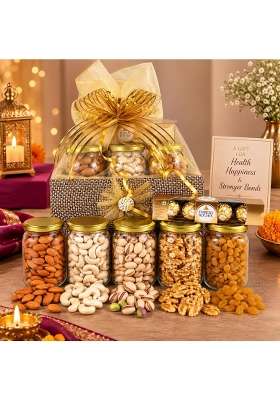 Giftrend Diwali Corporate Gifts for Employees and Staff Dry Fruits Gift Hamper for Family and Relatives
