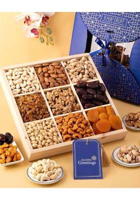 Hyperfoods Diwali Gifts 1 Point 1 KG Dryfruits Combo Pack L9 Basic Dry Fruits Gifts Pack Diwali Gift Hampers