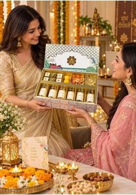 Surprise in a Box Utsav Royale Premium Diwali Dry Fruit and Festive Gift Hamper