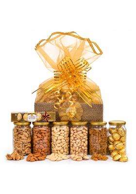 Giftrend Diwali Dry Fruits Gift Pack for Parents and Family Corporate Gift Hamper for Clients and Colleagues