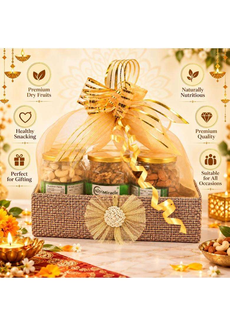 Nutri Miracle Diwali Gift Hamper for Colleagues and Team Members - Indya