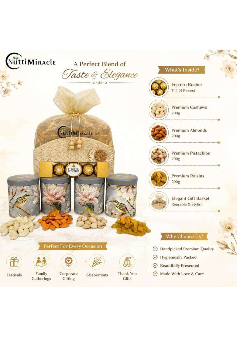 Nutri Miracle Diwali Gift Hamper for Relatives and Neighbours - Indya