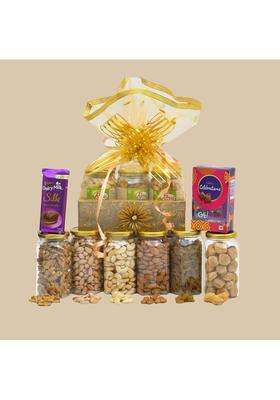 VT REAL Nutri Dry Fruit Gift Hamper Gift Pack Basket Hamper for Diwali