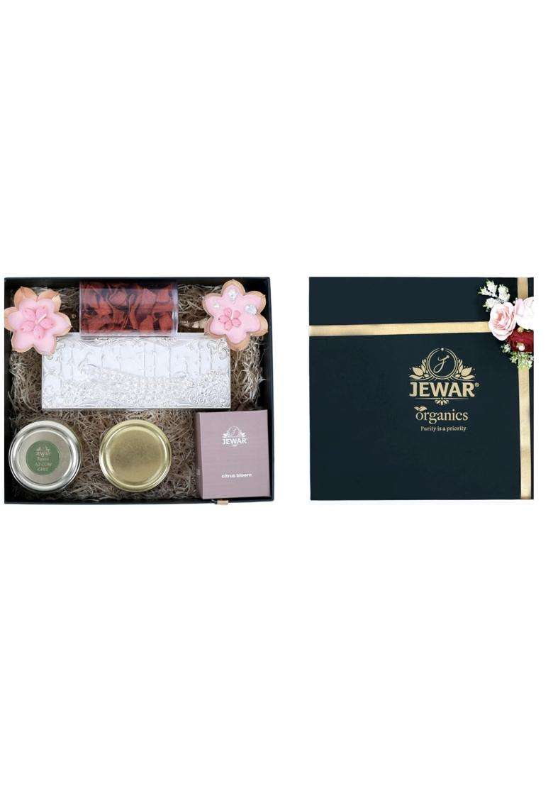 Jewar Organic Gift Hamper for Diwali Healthy Snacks Dry Fruits Nuts - Indya