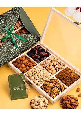 Hyperfoods Dry Fruits Gift Pack Dryfruits Gifts for Employees Dry Fruits Gift Pack Hampers Pack of 6