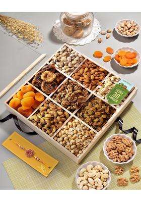 Hyperfoods Rakhi Gift Hamper for Brother Rakhi Gift Set Dry Fruits Combo Pack Rakhi for Brother with Gift