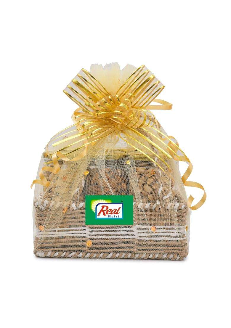 VT REAL Nutri Dry Fruit Gift Hamper Gift Box Basket Gift Hampar for Diwali - Indya