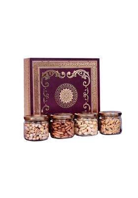 Food Library the Magic of Nature Diwali Special Dry Fruit Pack Gift Hamper Healthy Diwali Gift Box