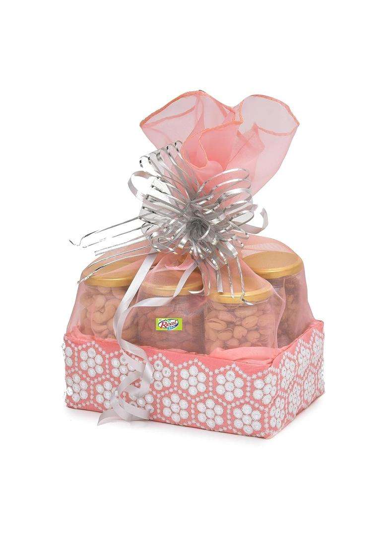 VT REAL Nutri Dry Fruit Gift Hamper Gift Basket Gift Box Gift Pack Gift Hamper Diwali Rakhi Christmas Pongal - Indya