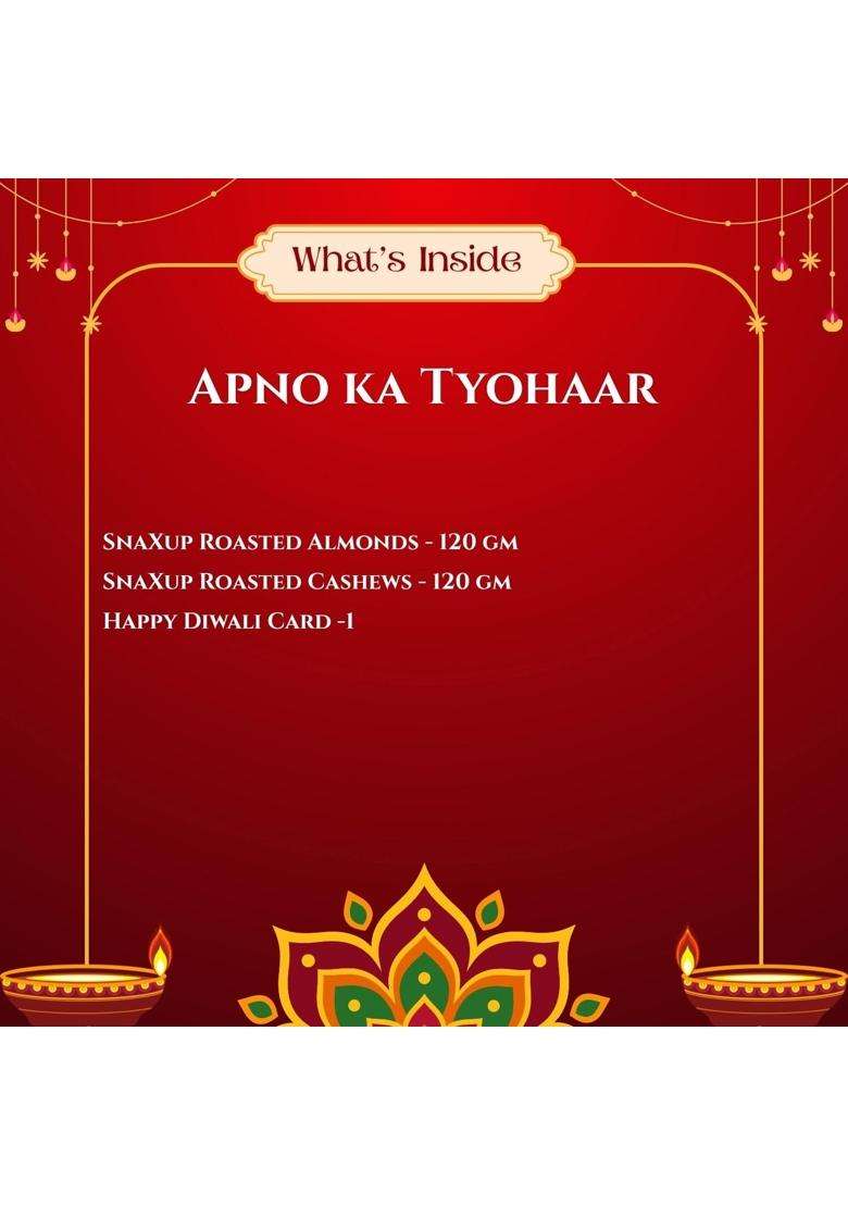 Snaxup Apno Ka Tyohaar Premium Diwali Gift Hamper - Indya