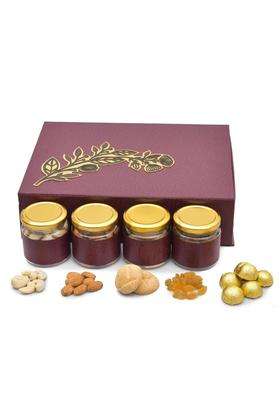 Nutri Miracle Diwali Chocolate and Dry Fruits Hamper Festive Gift Basket for Celebration