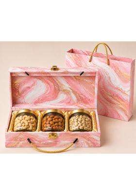 DR VITA Foods Dry Fruits Gift Box Almonds Cashews Pistachios 450G I Gift Hamper