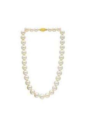Astro Cart White 5 MM South Sea Pearl Mala Fresh South Sea Water Pearl Necklace Set