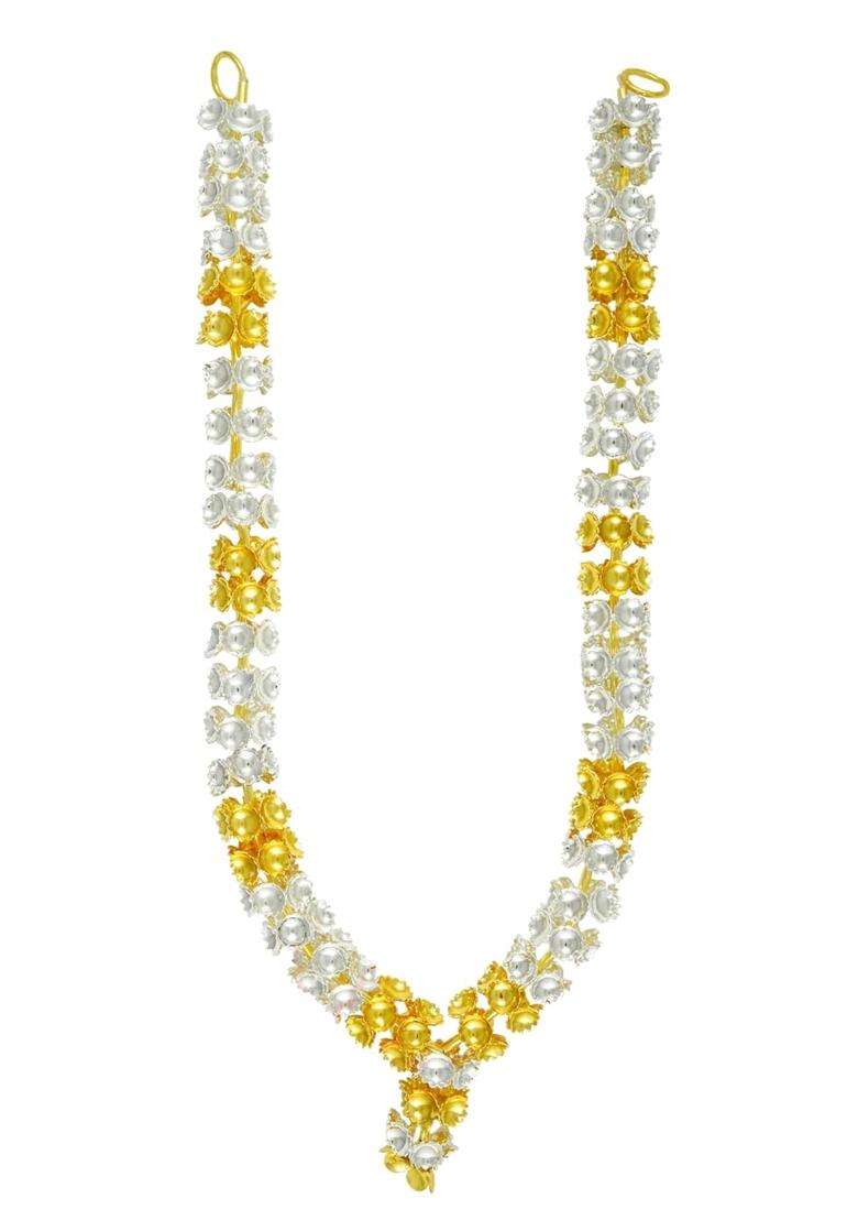 Gold and Silver Plated Mala - Indya