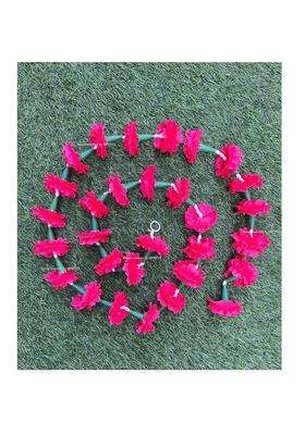 Sphinx Re Usable Traditional Artificial Marigold Flowers Fabric Garlands for Festive Pooja Wedding
