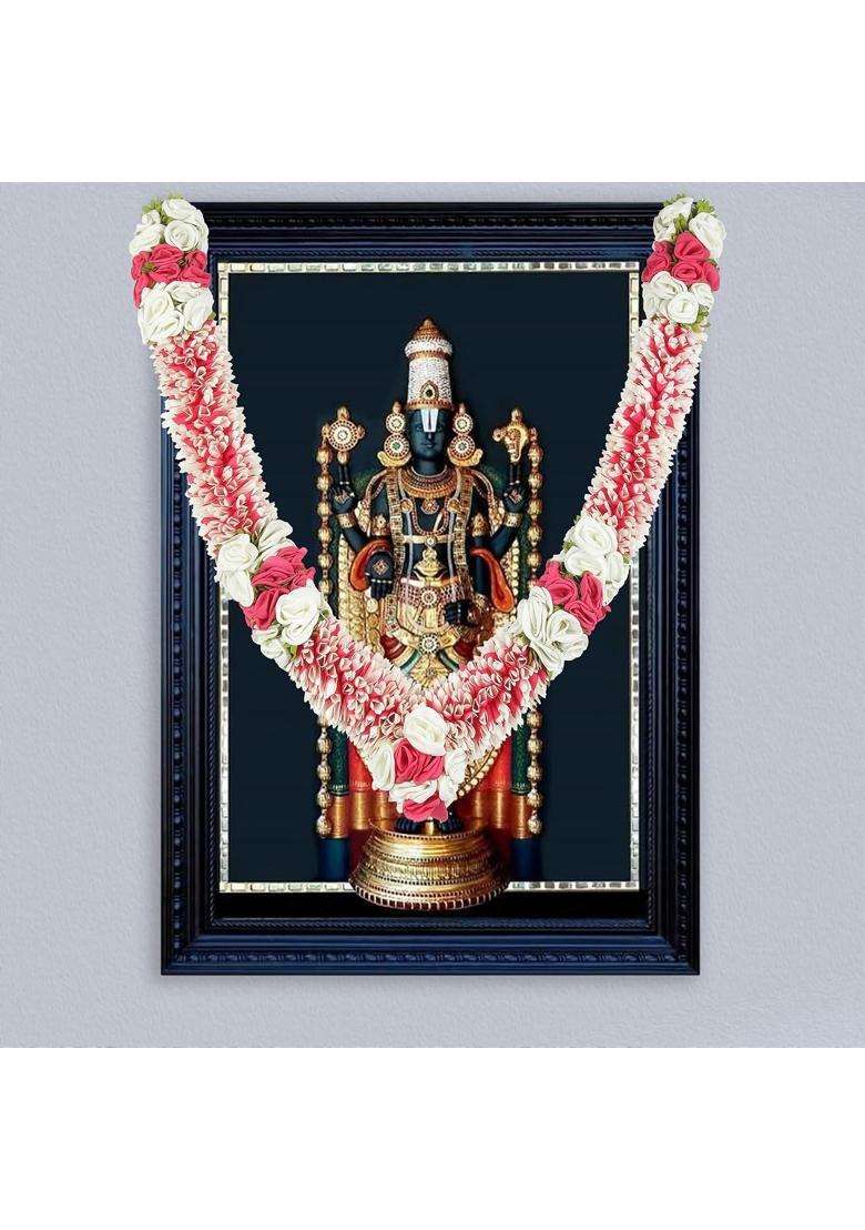 Amazon Brand Umi Artificial Garland 50 Inches Handcrafted Artificial Flower Garland for Sankranti Ugadi - Indya
