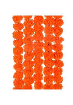 SVDK Artificial Fluffy Marigold Flower Genda Phool Garlands