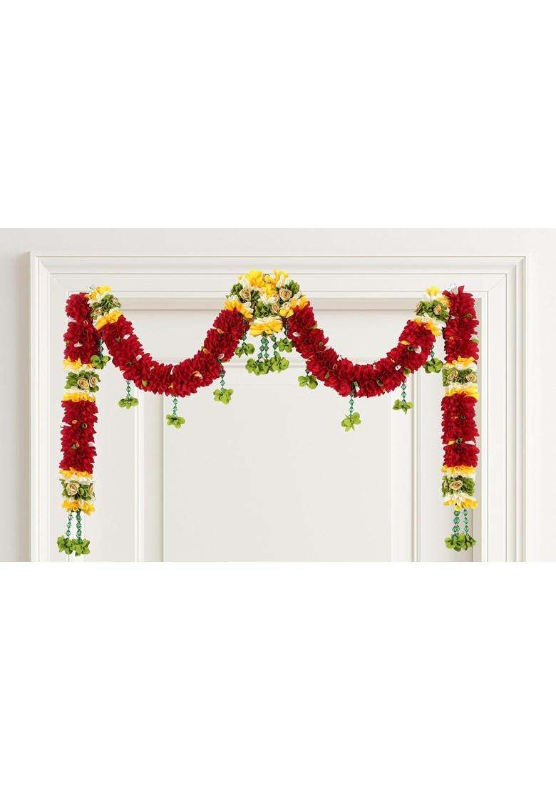 Amazon Brand Umi Toran for Main Door Entrance Bandarwal for Festival Pooja Mandir and Wedding - Indya