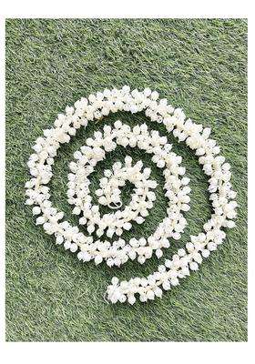 Sphinx Artificial Jasmine Buds Mogra Phool Garlands for Festive Pooja Wedding Housewarming Diwali Decorations