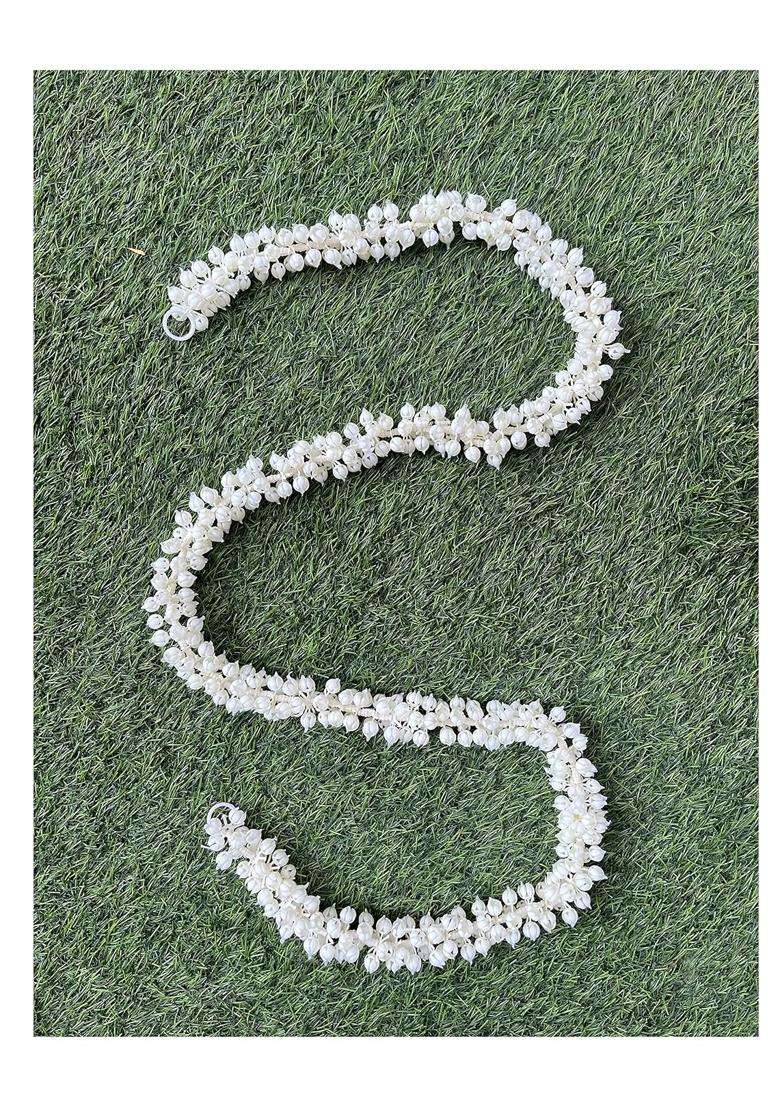 Sphinx Artificial Jasmine Buds Mogra Phool Garlands for Festive Pooja Wedding Housewarming Diwali Decorations - Indya