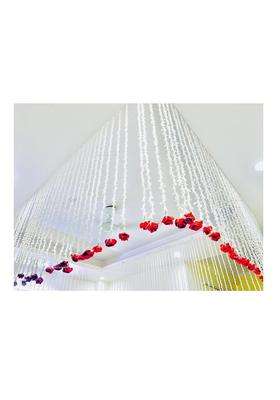 Sphinx Artificial Rajnigandha Buds Rose Strings for Home Function Festive Decor Wedding Haldi Ceremony Pooja