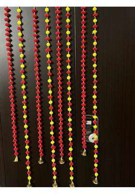 RHD Reehl Home Decor Artificial Marigold Flowers Garlands Pack of 8