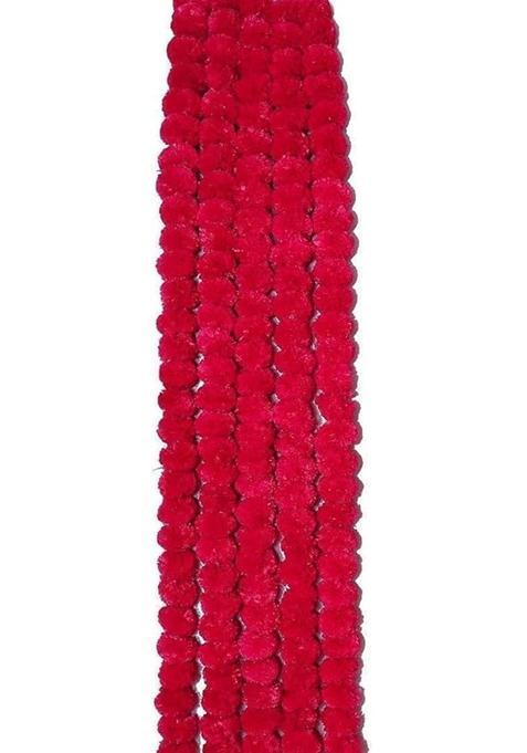 Brikshi Artificial Marigold Flowers for Decoration Long Marigold Garlands for Decoration Indian Genda Phool