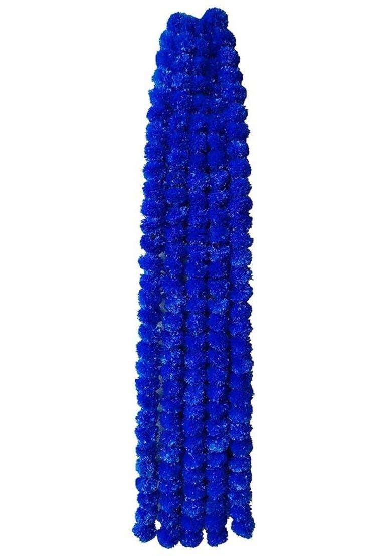 Brikshi Artificial Marigold Flowers for Decoration Long Marigold Garlands for Decoration Indian Genda Phool - Indya