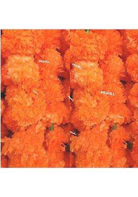 Prahll Artificial Marigold Flower Garlands Hanging Toran for Door and Wall