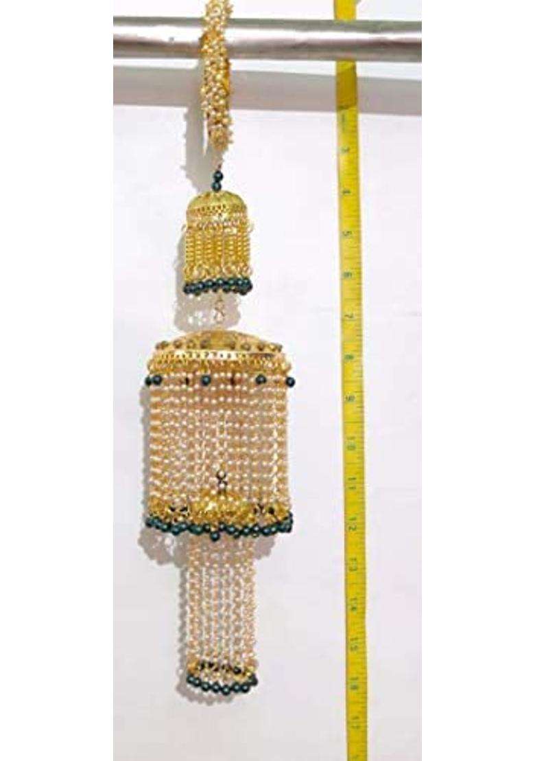 Khandelwalimpex Gold Plated Brass Metal Kalire for Women and Girls - Indya