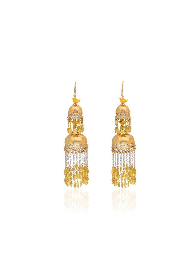 Khandelwalimpex Golden Brass Kalire for Girls and Woman Kalire for Wedding - Indya