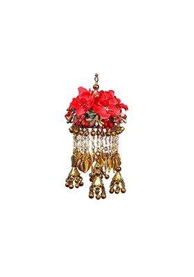 Saumakshi Designs Beautiful Traditional Kaleera for Bride and Women Red