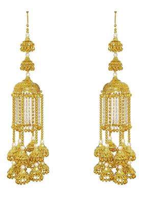 SBP Fashion Gold Punjabi Bridal Kalira Set Handcrafted Designer Jewelry for Weddings Engagements Anniversaries