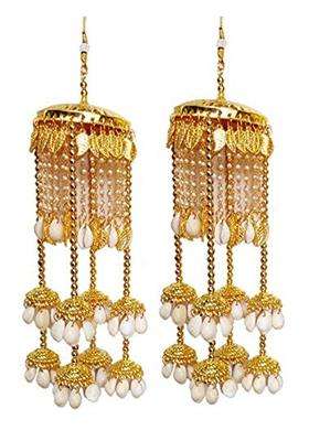 Golden RKM Collections Kalire Pearl Kaleere with Shells Kaudi Attatched with Adjustable Dorri