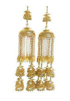 Darshan LAL and SONS Golden Traditional Kalira Kalire Bridal Kalira Wedding Kalira 1065
