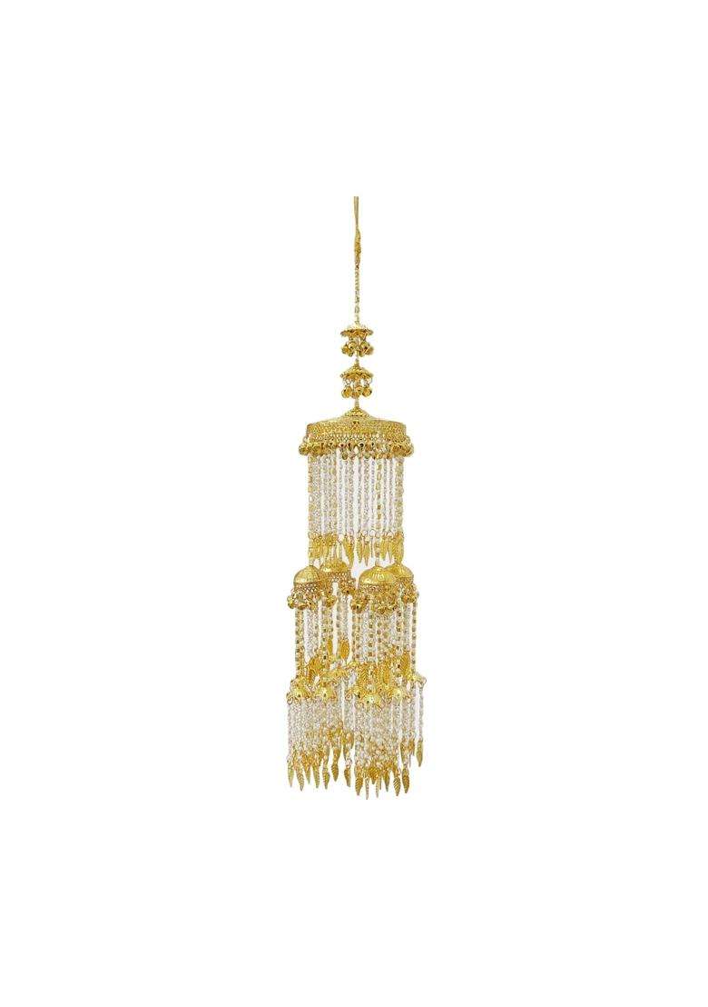SBP Fashion Gold Bridal Kalira Set Traditional Jewelry for Weddings Engagements Anniversaries - Indya