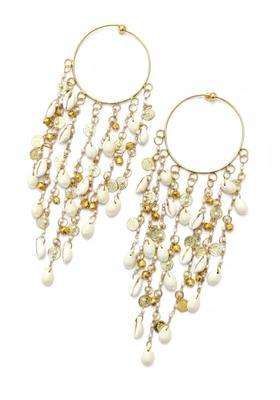 Advika Creations Golden Coin Kaleera in Golden Finish with Kaudi Traditional Bridal Charms