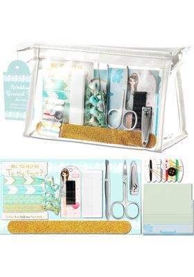 Chumia 132 Pieces Wedding Survival Kit Wedding Day Bridal Emergency Kit Bridal Party Proposal Gifts Mini
