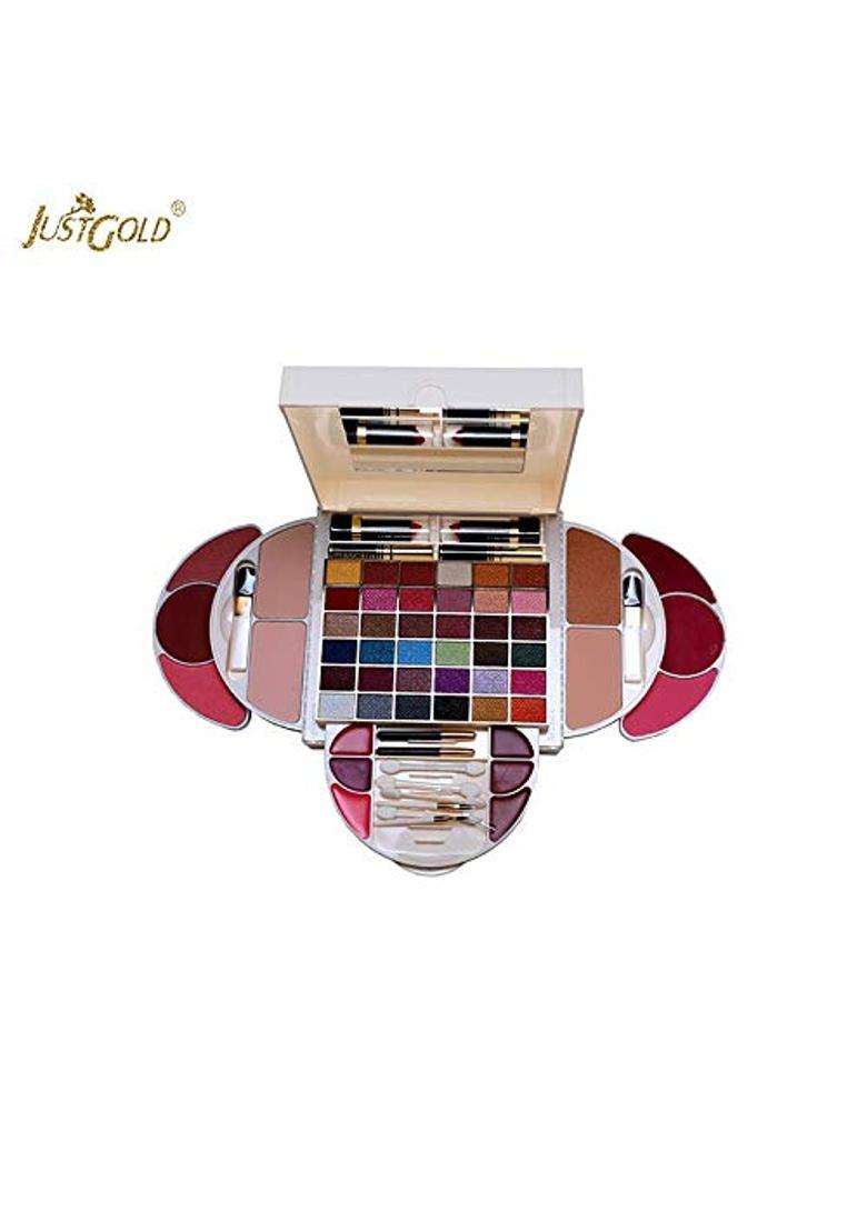 Justgold Professional All in One Makeup Palette Kit 36 Colors Eyeshadow Palette with Blusher Powder Cake - Indya