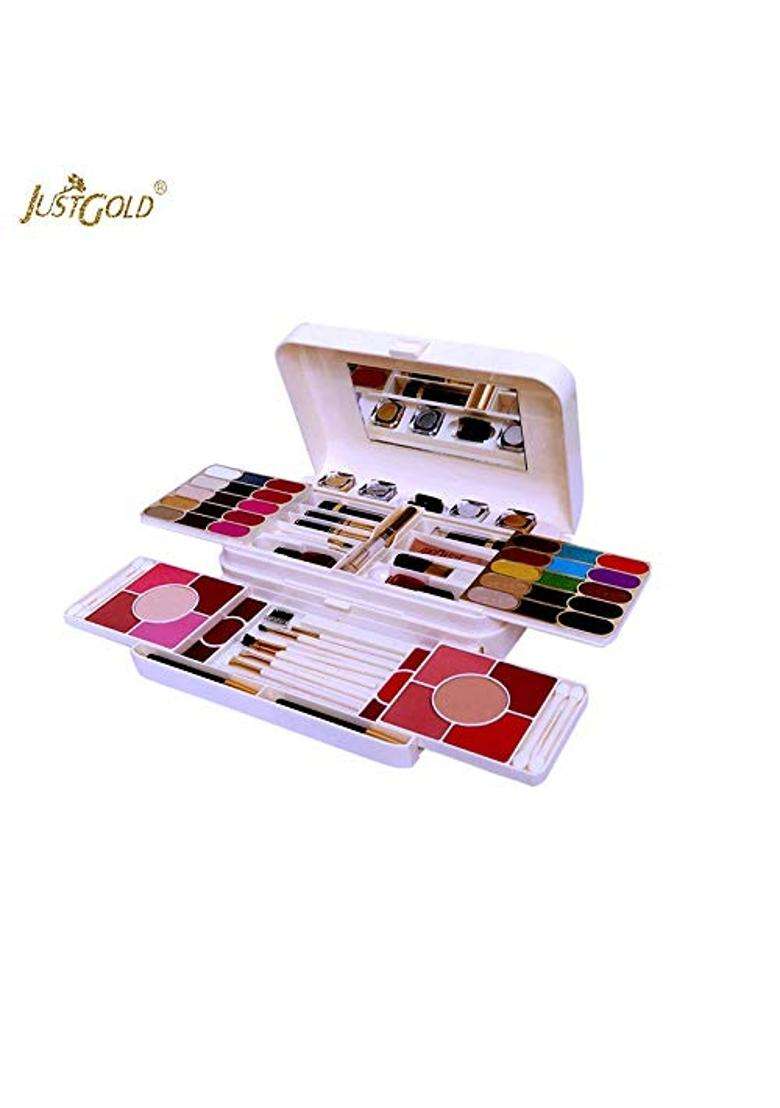 Justgold Professional All in One Makeup Palette Kit 30 Colors Eyeshadow Palette with Blusher Powder Cake - Indya