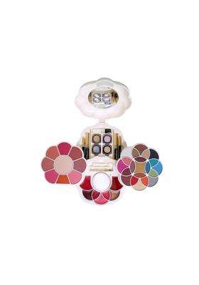 Justgold Professional All in One Makeup Palette Kit 21 Pigment Shadow with Blusher Powder Cake Lip Gloss