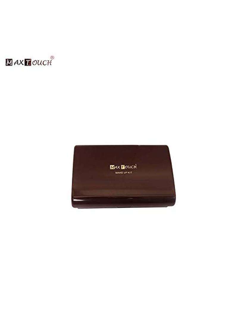 Multicolor Maxtouch 2161 Professional Makeup Kit with Mascara Brushes Eyeshadows Blush and Powder Cake Etc - Indya