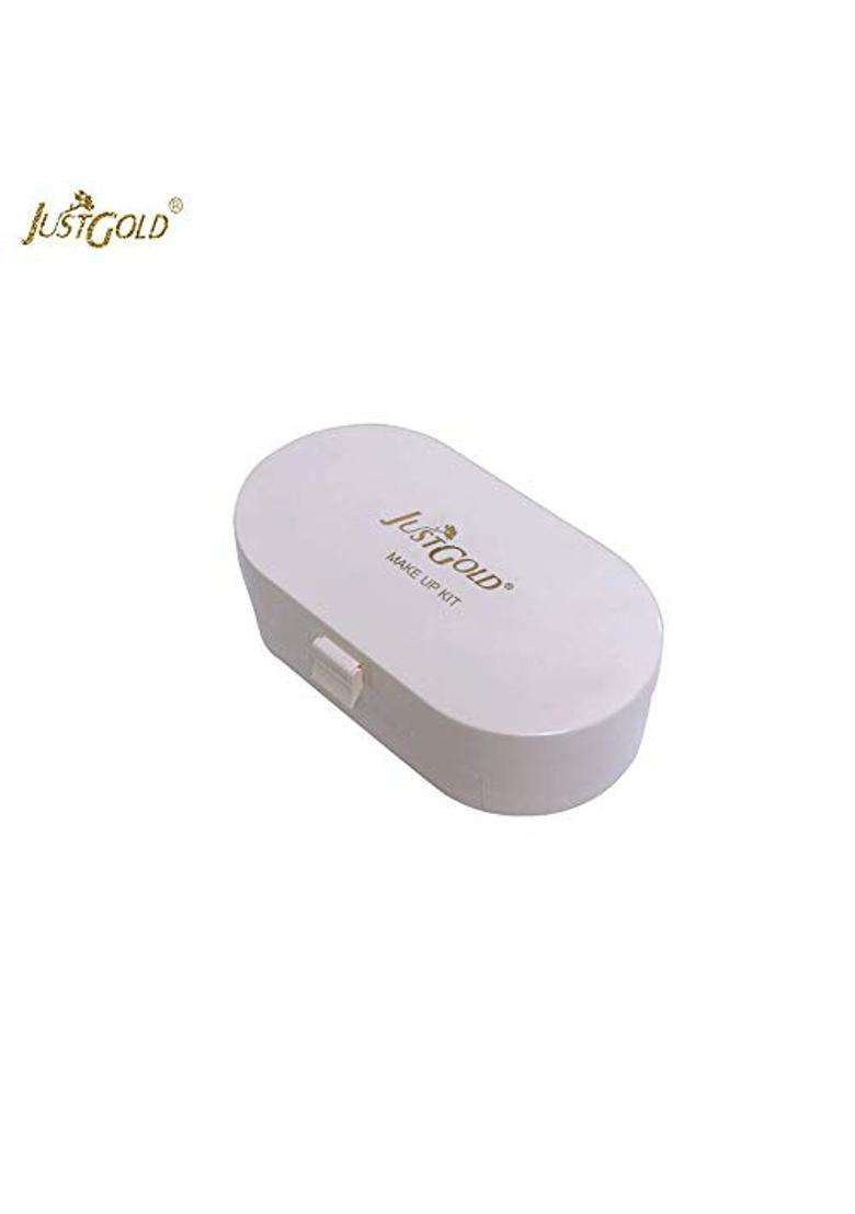 Justgold Professional All in One Makeup Palette Kit 35 Pigment Shadow with Concealer Foundation Cream - Indya