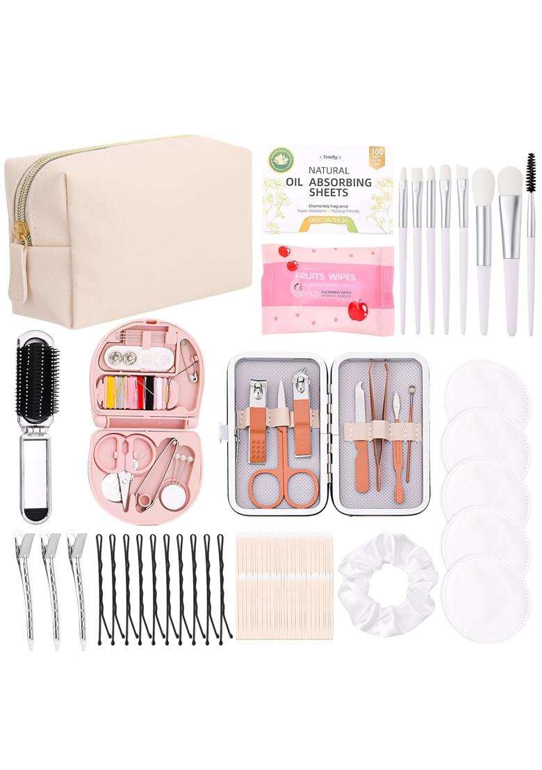 Zhouboat Multicolor for Wedding Day Wedding Bride Essentials Survival Set Over 30 Essentials Travel Kit - Indya