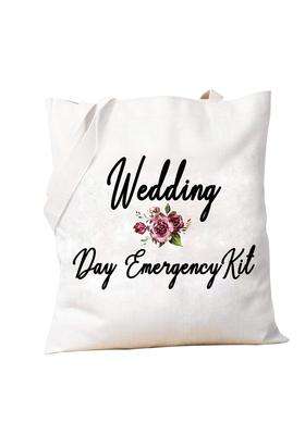 Pxtidy Bride Wedding Day Emergency Kit Bridal Shower Gift Wedding Survival Kit Makeup Bag Bride to Be Gift