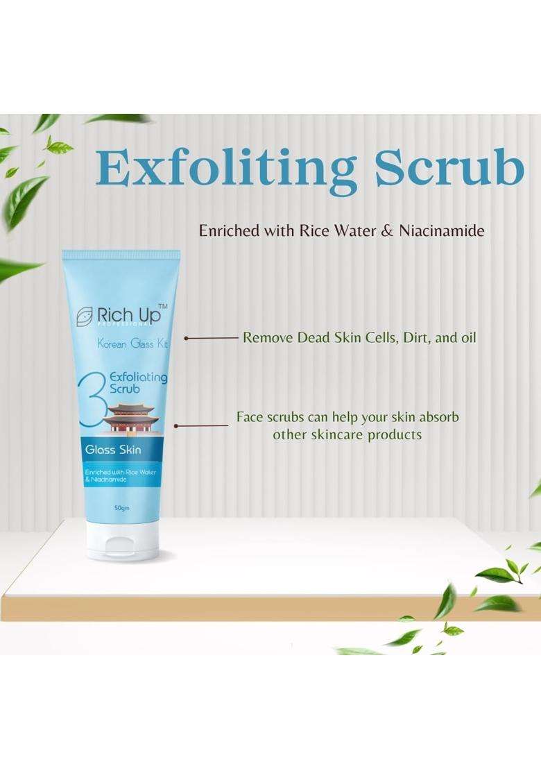 RICH UP Professional Korean Glass Facial Kit with Rice Water Natural Ingredients - Indya