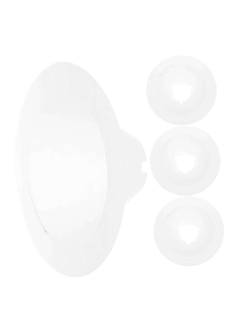 Gririw White 4Pcs Wedding Kit Bridal Bouquet Holders Floral Foam Collar Handles for DIY Bouquets Floral - Indya
