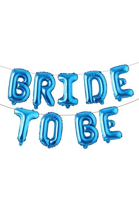 Reians Bride to Be Banner Letters Balloons Pack Engagement Party Decorations 16 Inches of Foil Mylar Supplies