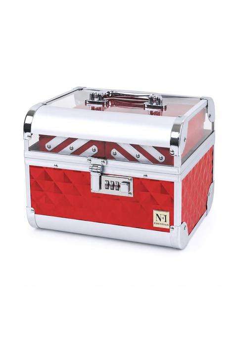 NFI Essentials Makeup Organizer Box for Women Bridal Makeup Case for Jewellery Cosmetics and Bridal Essentials
