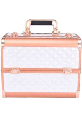 Adson Professional Makeup Box Cosmetics Case Jewelry Organiser Vanity Make Up Storage Box Beauty Train Case
